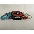 thumbnail image 2 of ATHENS Leather Dog Collar Single Row Rhinestones, 2 of 2