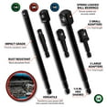 thumbnail image 2 of Performance Tool W9032 2" and 6" Socket Adapter Set - 6 Pieces, Impact Grade Steel, Versatile Socket Compatibility, 2 of 7