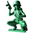 thumbnail image 2 of Prix Réduit WIZUTIZ Décorations Intéressantes pour Soldats Féminins C, 2 of 5