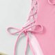 thumbnail image 4 of Trajes de baño de una pieza para mujer, bikinis sin espalda con tirantes ajustables a la moda de color sólido para mujer, traje de baño para mujer, 4 of 5