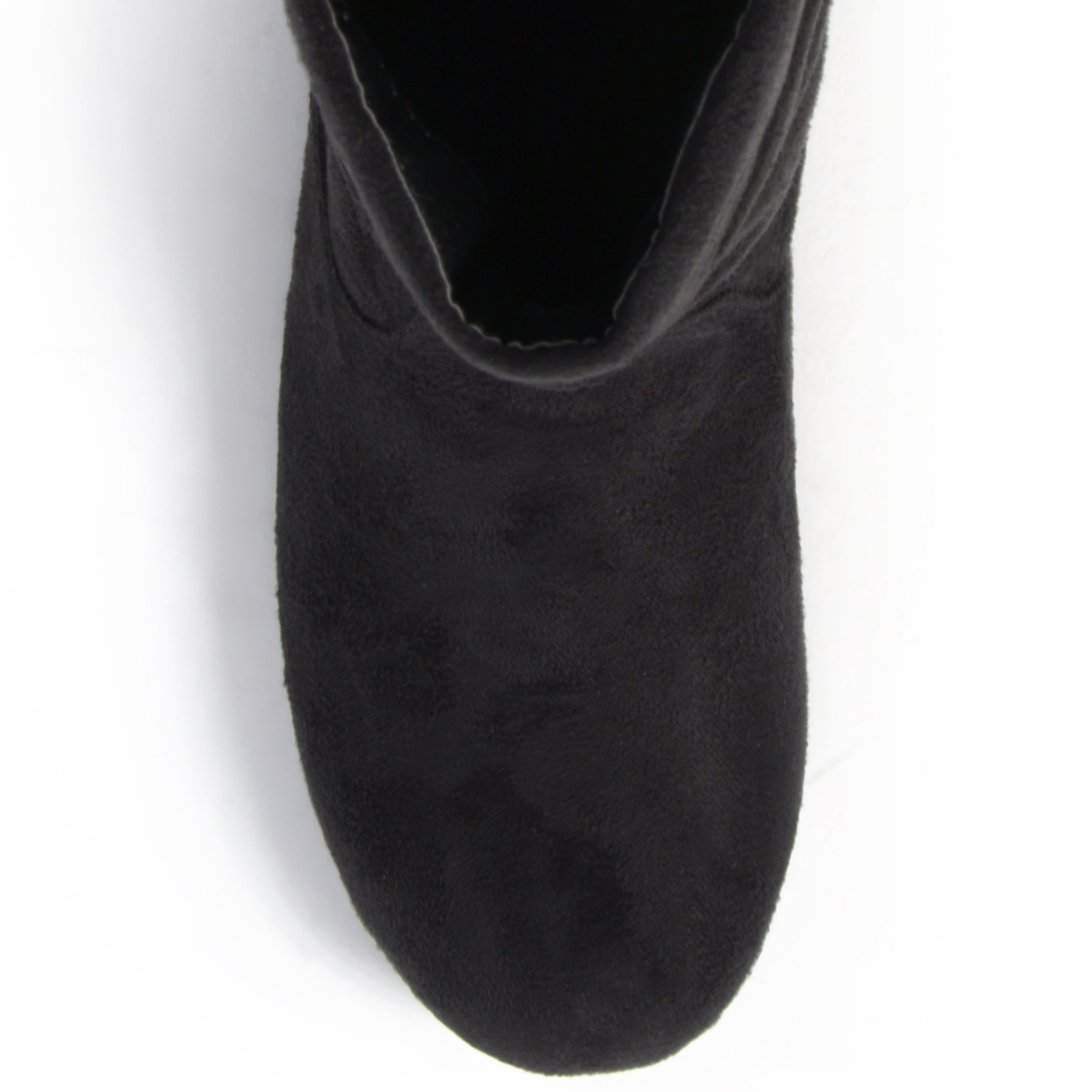 Journee Womens Shelley-3 Wide Calf Round Toe Mid Calf Boots