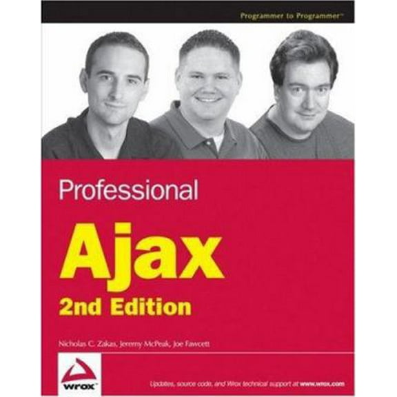 Pre-Owned Professional Ajax, 2nd Edition (Paperback) 0470109491 9780470109496