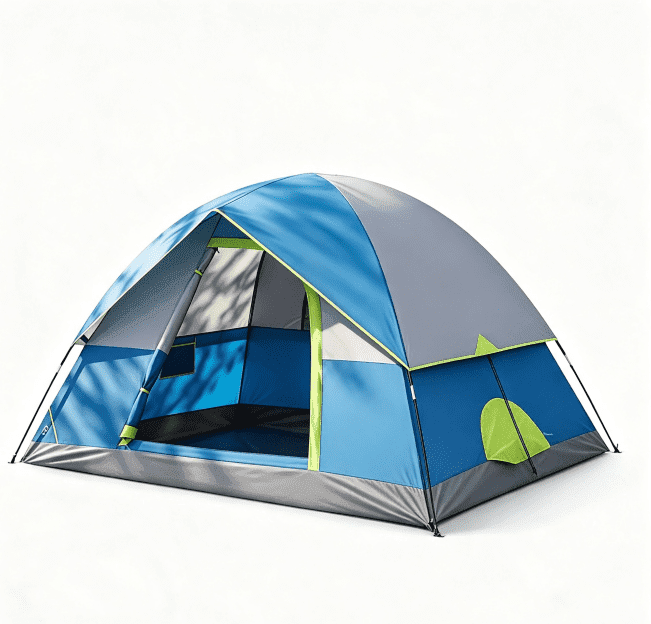 Coleman OneSource 4P Instant Camping Tent with LED Lighting System