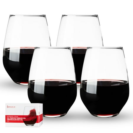 

Spiegelau Authentis Wine Glasses - European-Made Crystal Wine Glass Gift Set