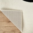 thumbnail image 3 of Abani Deco Collection Area Rug Mid Century Modern Bedroom Living Room Decor Floor Rug 5 x 8 Cream Black, 3 of 7