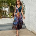 thumbnail image 4 of Octopus in The Mysterious Ocean Sleeveless Dress Female Clothing Dress Women Summer 2025 Dress, 4 of 6