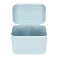 thumbnail image 1 of Oubit Cotton Pad Holder,Desktop Storage Box 2 Storage Container Box Desktop Organizer Box Sleek Aesthetic, 1 of 9