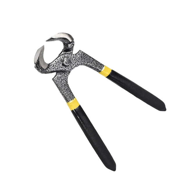 Pinzas de corte de extremo Uxcell Pinzas de corte de precisión con mango de plástico sumergido 6.10" x 2.17" x 0.75" Negro