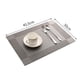 thumbnail image 2 of Juego de 6 alfombrillas antideslizantes para mesas de comedor, lavables, de PVC, resistentes al calor y duraderas, para el hogar y el restaurante, 2 of 8