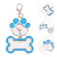 thumbnail image 4 of 2pcs Sublimation Blank Dog Tags Heat Transfer Pet Tags Pendent Blank Craft Pet Tags, 4 of 8