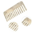 thumbnail image 3 of Unique Bargains 1 Pc Vintage Portable Wide Tooth Comb Gray Yellow Imitation Acetic Acid, 3 of 6