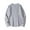 #100-Gray, variant on Men's Sweater 90s Vintage Cable Knit Long Sleeve Heavy Crewneck Pullover
