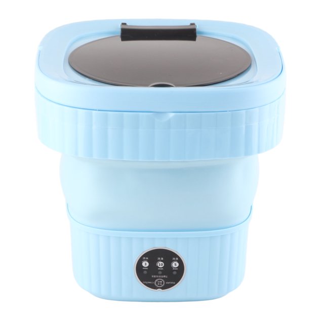 Lavadora Portátil, mini Lavadora Plegable de 6 L, Deshidratador Incorporado, Para Apartamentos, Casas, Hoteles, Camping, Casas Rodantes, Interior Para Ropa, Calcetines,