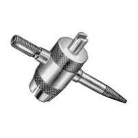 4-in-1 Steel-Plated Tire Valve Repair Tool
