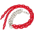thumbnail image 1 of Swing Set Stuff Coated Trapeze Swing Chain with SSS Logo Sticker Red 3 1/2, 1 of 1