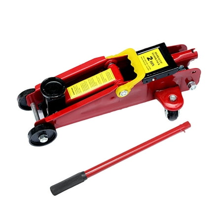 Heavy Duty Oil Hydraulic Horizontal Jack 2 Ton Car Auto Changing Tires Tools (Best Jack For Changing Tires)