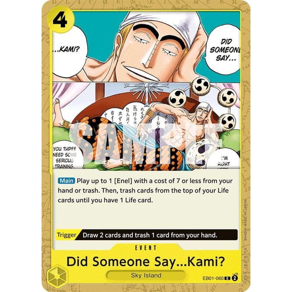 One Piece Memorial Collection Common Did Someone Say...Kami? EB01-060