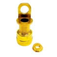 thumbnail image 1 of 1 pedal de bicicleta plegable con hebilla de liberación rápida para bicicleta plegable con hebilla rápida. dorado, 1 of 9