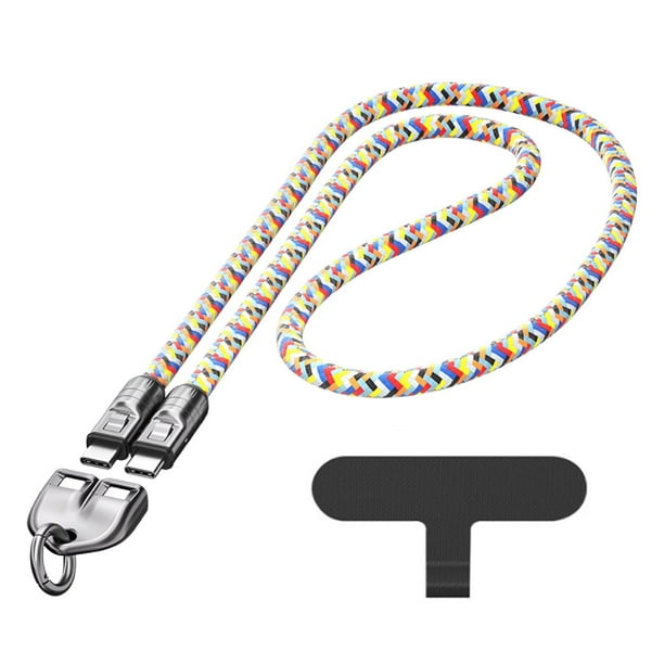 Cable de carga C a C de 240 W con pulsera portátil