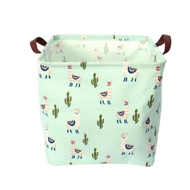 Feltree Panier de Rangement Pliable Panier à Linge Sale Imperméable Bricoles Panier de Rangement pour Jouets Armoire Boîte de Rangement pour Bricoles