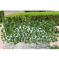 thumbnail image 6 of Chanana Artificial Ivy Expandable Fence – 28-40cm Height Adjustable Screen for Balcony Privacy, Garden Decor, 200cm Max Length (Realistic Green Leaves), 6 of 7
