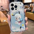 thumbnail image 3 of Sanrio-Funda de Hello Kitty Pochacco Wave para iPhone, 16, 15, 14 Pro Max, 13, 12 Mini, 11, XS, X, XR, 8, 7 Plus, SE, 2022, 2020, 3 of 5
