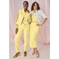 thumbnail image 2 of Jessica London Women's Plus Size Classic Cotton Denim Straight-Leg Jean, 2 of 3