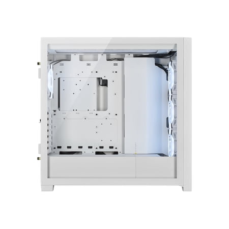中古未使用品 PCケース CORSAIR iCUE 5000X RGB QL True White CS8342 CC-9011233-WW ミッドタワー ATX ケース