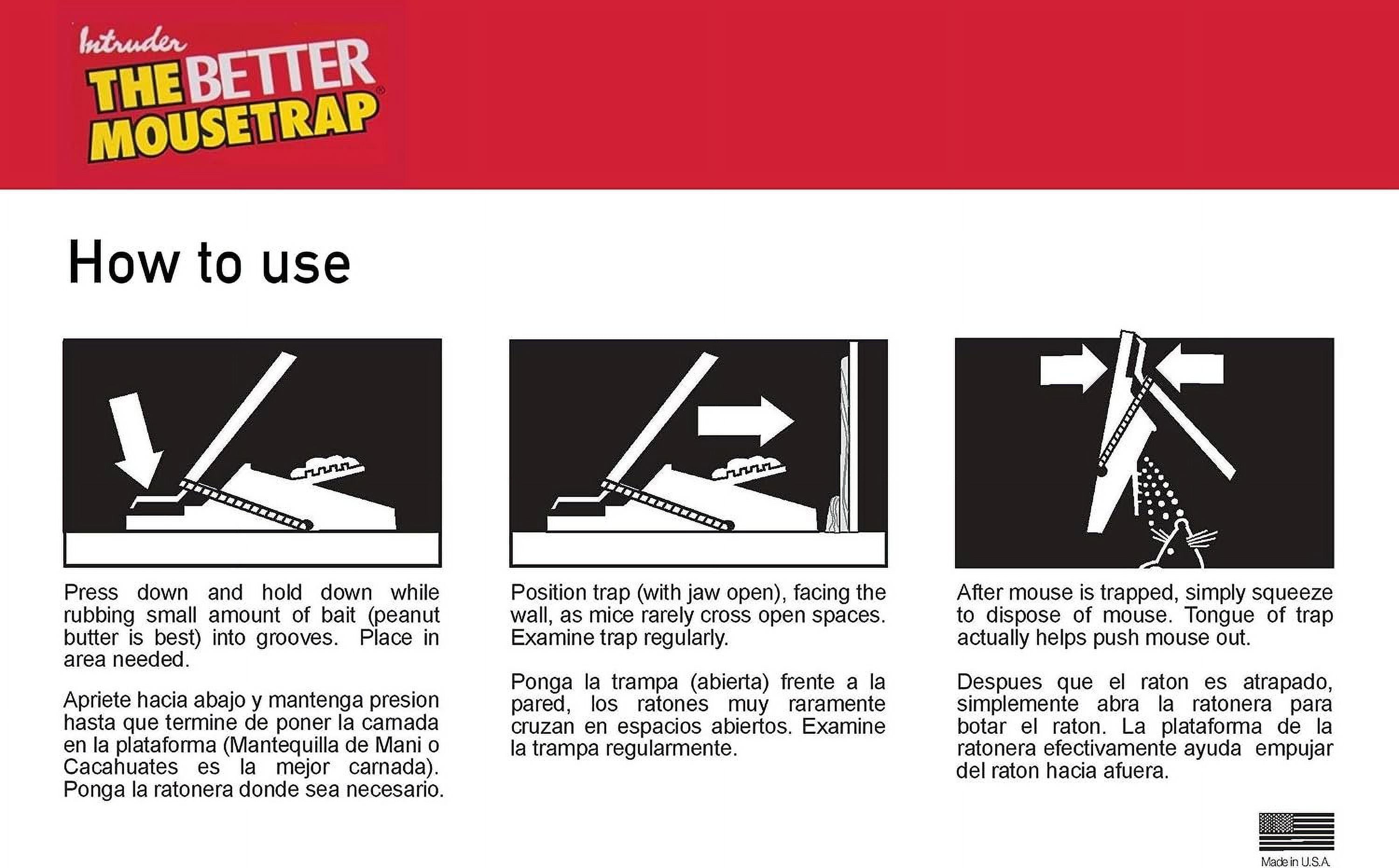 24 Pack Intruder 16000 Better Mouse Trap