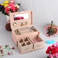 thumbnail image 3 of 7.9 X 5.3 X 4.8in Jewelry Storage Box Sturdy And Durable Practical Jewelry Box Travel For Home, 3 of 8