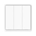thumbnail image 1 of Riwcyla Wireless Scene Switch Push Button Smart Switch Wall Panel Battery Powered / Smart Life APP Remote Control for Smart Home Devices( Hub Required), White 3 Gang, 1 of 6