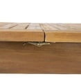 thumbnail image 4 of Noble House 63" Acacia Wood Expandable Design and Durable Outdoor Dining Table, Natural, 4 of 12