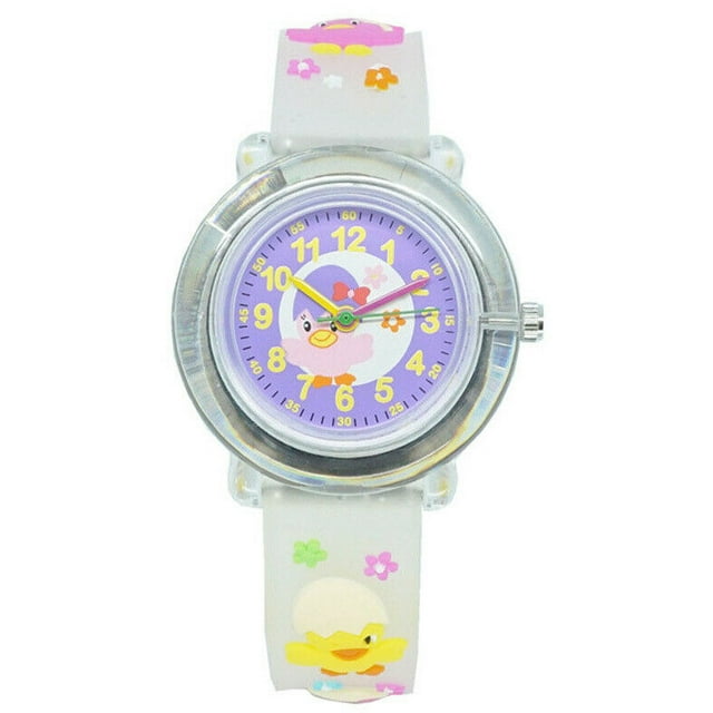 Cartoon Montre à Quartz en Silicone de Mo