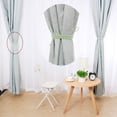 thumbnail image 4 of 2 Pack Curtain Tiebacks 23 Inch Curtain Holdbacks Window Tassels Tie Backs Clips Decorative Rope Curtain Holdback Holder, Green, 4 of 5