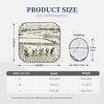 thumbnail image 6 of Uemuo Rice Harvest Printed 2 PCS Car Windshield Sun Shade, Auto Sun Heat and UV Rays Blocker, Foldable Automotive Front Window Sunshade Protector, 6 of 7