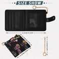 thumbnail image 3 of Small Wallet For Women Bifold Leather Pocket Coin Credit Card Holder With RFID Blocking Dogs Wearing Different Colored Coats, 3 of 6