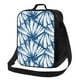 thumbnail image 1 of Disketp Blue Shells Bolsa Térmica Estampada para Almuerzo, Lonchera para Hombres y Mujeres Adultos, 1 of 7