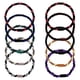 thumbnail image 1 of 10pcs Hair Ties Hair Elastics Mens Hair Ties Braided Hair Holder Hair Styling Scrunchies Nylon Hair Ties, 1 of 2