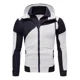 thumbnail image 1 of Auxamy Sudadera Hombre Con Capucha Moda Cierre Hoodie, 1 of 1