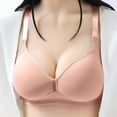 thumbnail image 1 of Abcnature Full Coverage Bras for Women Back Buckle Embroidery Thin Style Ventilate Plus Size Bras without Steel Rim, 1 of 5