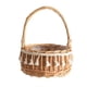 thumbnail image 3 of Cesta de almacenamiento tejida con asas, cestas de flores para boda, cesta de Pascua, cesta decorativa de mimbre para la colada, cesta de flores rústica para decoración del hogar, boda, jard, 3 of 4