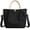 Black, variant on CoCopeaunts Nylon Shoulder Bag for Women Top Handle Handbag Large Capacity Crossbody Bag Casual Tote Bag Travel Satchel Purse