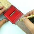 thumbnail image 2 of Regla de trazado de carpintería cuadrada de 90 grados de aleación de aluminio marca de medición auxiliar de carpintería Dontodent Dontodent Kuyhfg Sin marca, 2 of 3