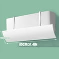 YruYptpaln Deflector Universal Adjustable Air Conditioning Deflector
