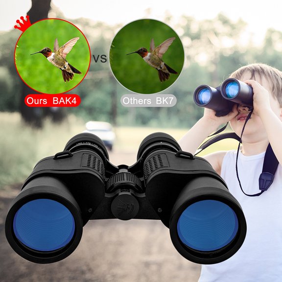 Tinglu 100x180 Binoculars High Power Binoculars BAK4 Auto Focus Hunting Camping Telescope