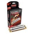 thumbnail image 1 of HOHNER Marine Band CROSSOVER Harmonica,Key of C, Made in Germany, M2009BL-C, 1 of 2