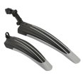 thumbnail image 1 of 2pcs Mountain Bicycle Splash Fender Guard Bike Rear Front Mudguard (Grey), 1 of 1
