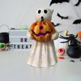 thumbnail image 3 of Pumpkin Figurines Light Up Resin Statue Pumpkin Figurines Novelty Decorations Pumpkin Table Centerpieces Ideal, 3 of 3