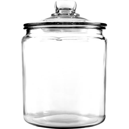 Anchor Hocking Glass Storage Heritage Hill Jar, 1