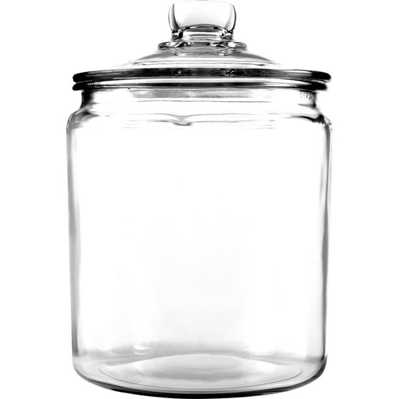 Anchor Hocking Glass Heritage Jar, 1 gal - Walmart.com